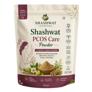 Shashwat PCOS PCOD Care Powder – Ayurvedic Herbal Formula for Women's Hormonal Wellness